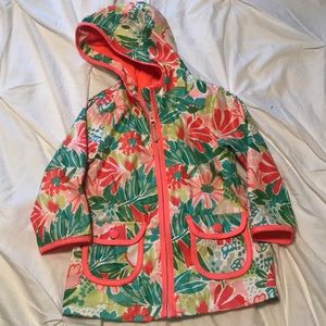 Toddler girls rain coat